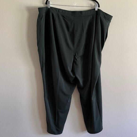 Susan Graver Women 4X Evergreen Milano Knit Pull-On Slim Leg Ankle Pants NWOT - Picture 6 of 10